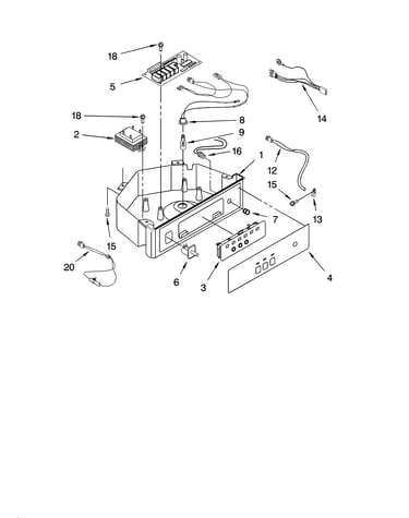Control panel parts