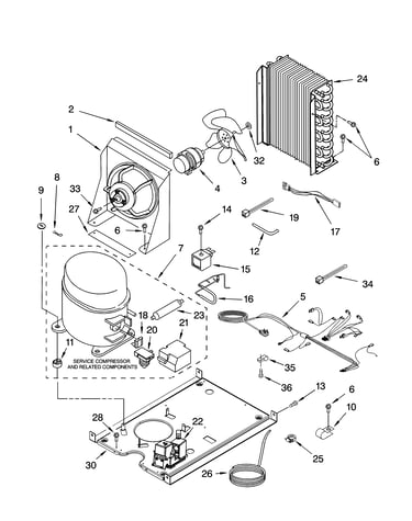 Unit parts, optional parts