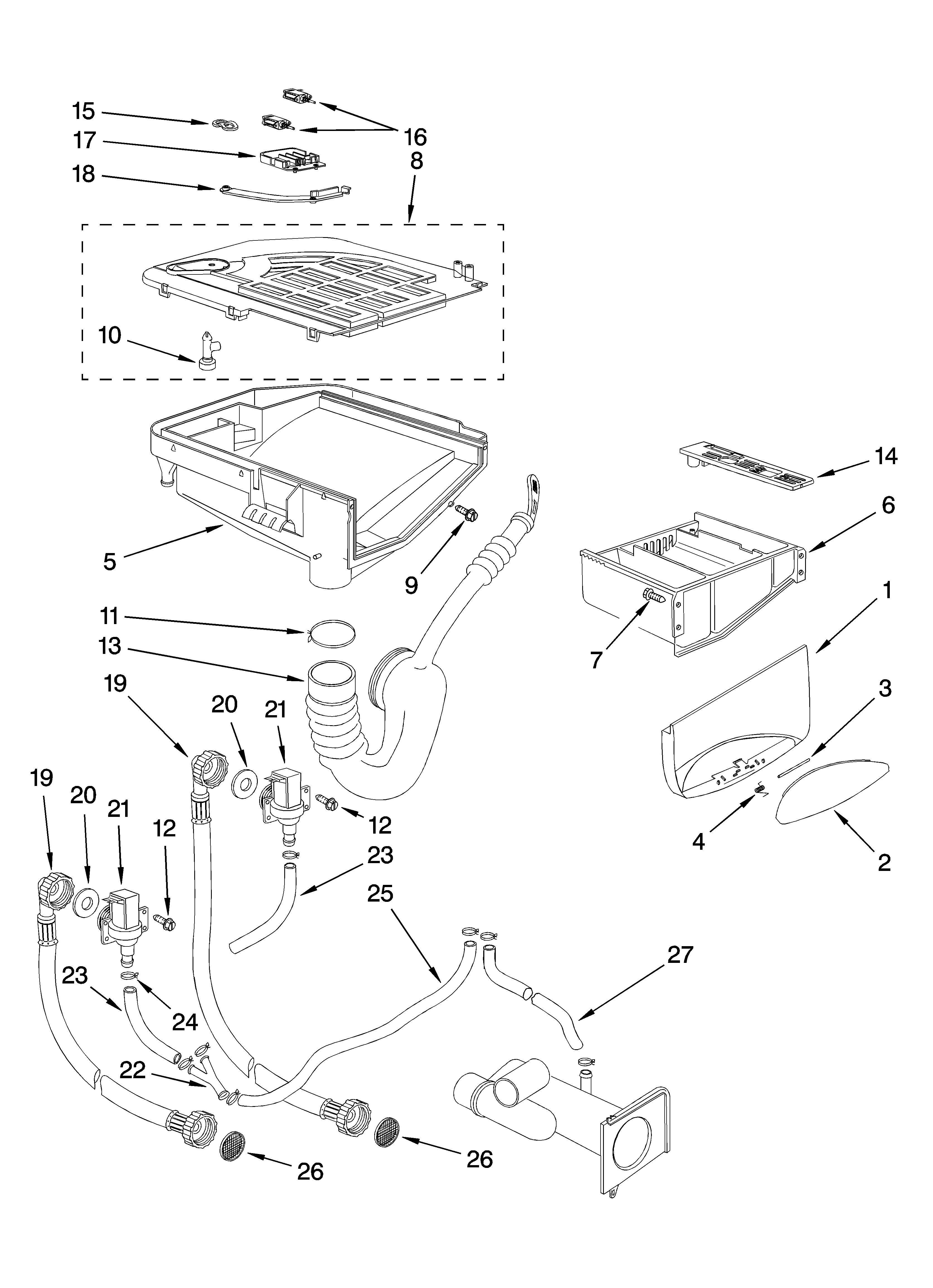 Dispenser parts