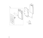 Whirlpool MH3184XPS1 control panel parts diagram