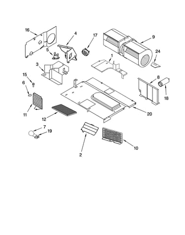 Air flow parts