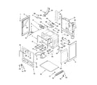 Whirlpool RF196LXMB3 chassis parts diagram