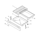 Drawer & broiler parts, optional parts