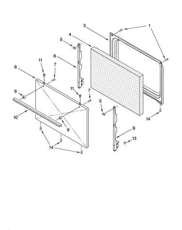 Door parts, optional parts (not included)