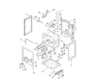 Whirlpool RF314PXMQ2 chassis parts diagram