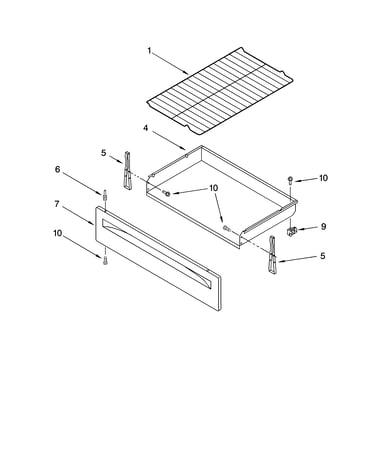 Drawer & broiler parts
