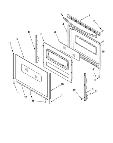 Door parts, optional parts