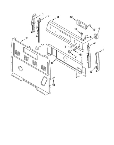 Control panel parts
