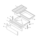 Drawer & broiler parts, optional parts