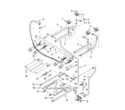 Whirlpool SF196LEPT2 manifold parts diagram