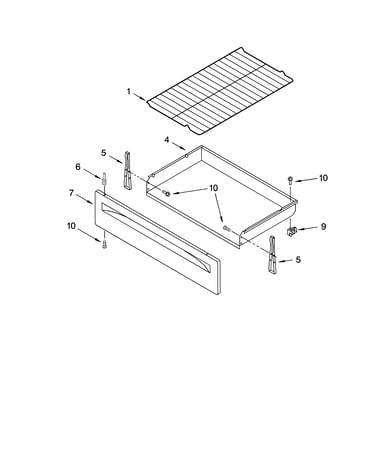 Drawer & broiler parts