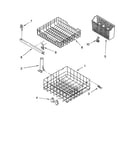Dishrack parts, optional parts (not included)