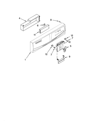 Control panel parts