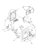 Dispenser front parts