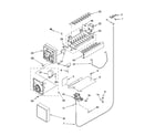 Whirlpool BRS70BBANA01 icemaker parts, optional parts diagram