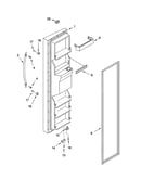 Freezer door parts