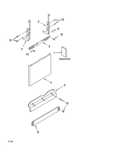Door and panel parts