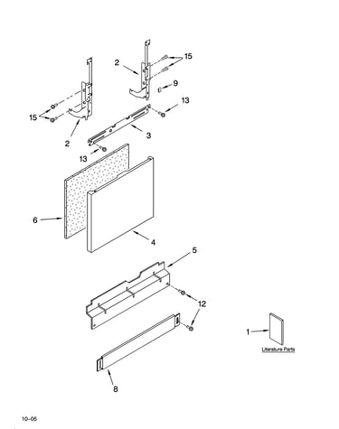 Door and panel parts