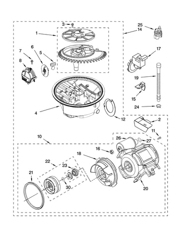 Pump and motor parts