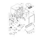 Whirlpool DU811SWPU2 tub assembly parts diagram