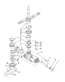 Pump and spray arm parts