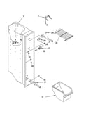 Freezer liner parts