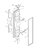 Freezer door parts