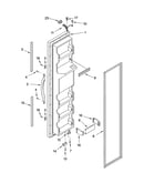 Freezer door parts