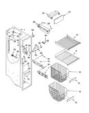 Freezer liner parts