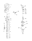 Motor and ice container parts