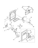 Dispenser front parts