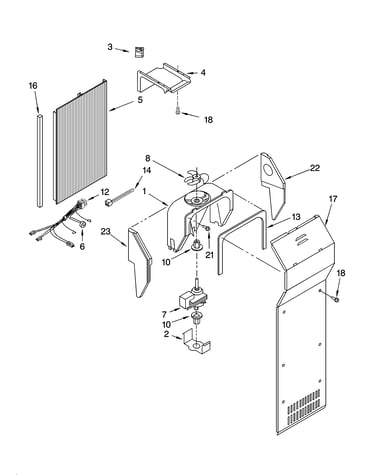 Air flow parts, optional parts