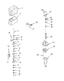 Motor and ice container parts