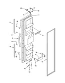 Freezer door parts