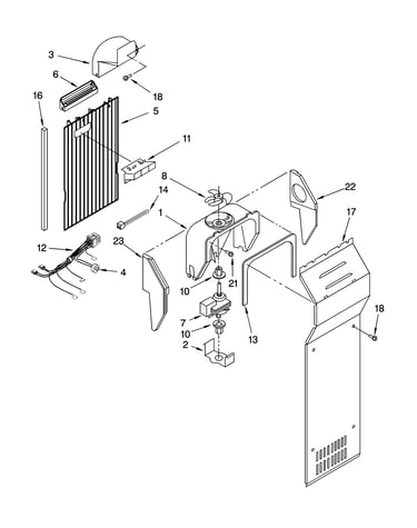 Air flow parts