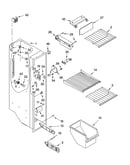 Freezer liner parts