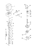 Motor and ice container parts