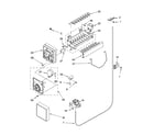 Whirlpool ED5GTGXNQ11 icemaker parts, optional parts diagram