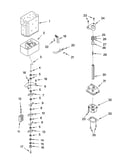 Motor and ice container parts