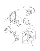 Dispenser front parts