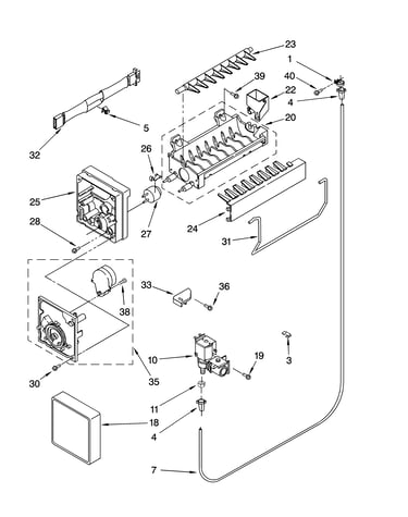 Icemaker parts