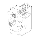 Whirlpool ET8CHMXKQ06 icemaker parts, optional parts diagram