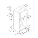 Whirlpool ET8FTEXMB03 cabinet parts diagram