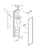 Freezer door parts