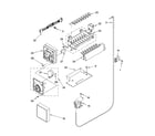 Whirlpool GC3PHEXNS01 icemaker parts, optional parts diagram