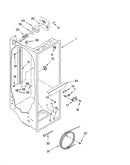 Refrigerator liner parts