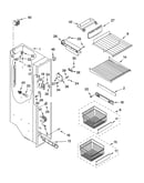 Freezer liner parts