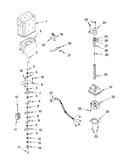 Motor and ice container parts
