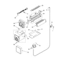 Whirlpool GC3SHEXNQ02 icemaker parts, optional parts diagram
