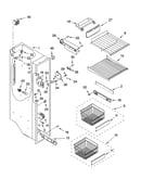 Freezer liner parts